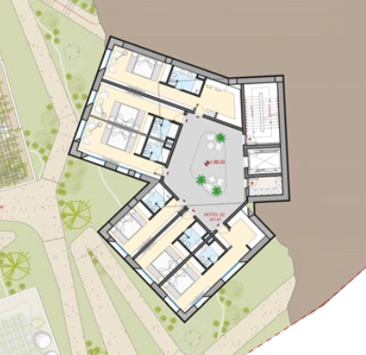 Zone E — Hotel Suite 99 m²